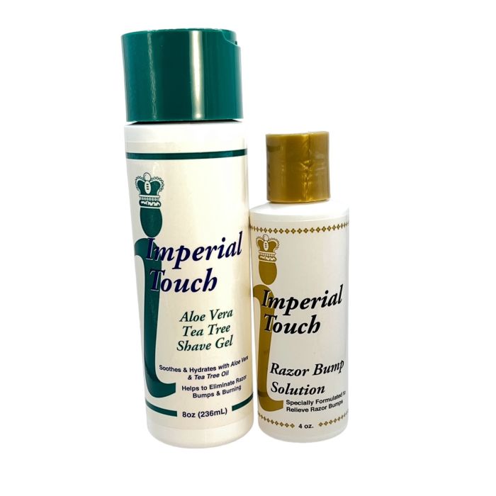 imperial touch aloe vera shave gel, razor bump solution