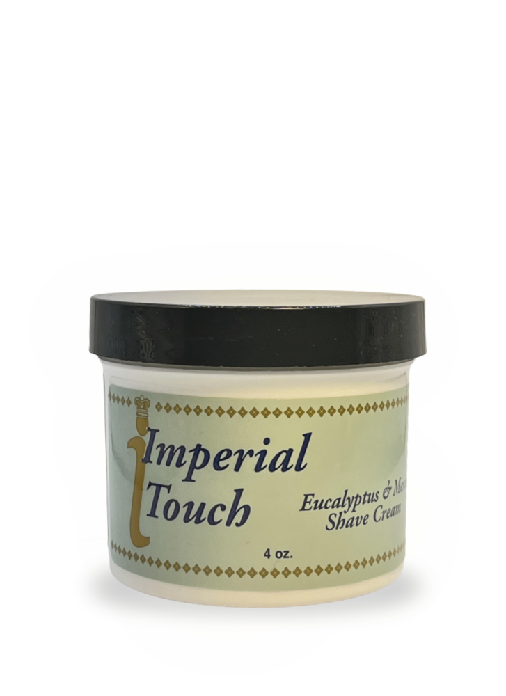 imperial touch eucalyptus and menthol shave cream