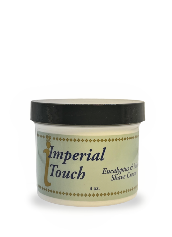 imperial touch eucalyptus and menthol shaving cream