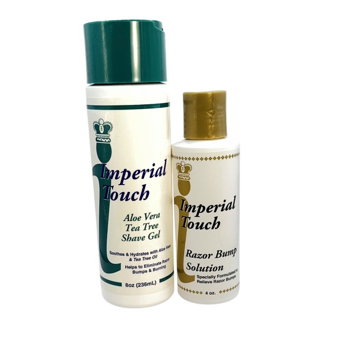 imperial touch aloe vera shaving gel and razor bumps solution