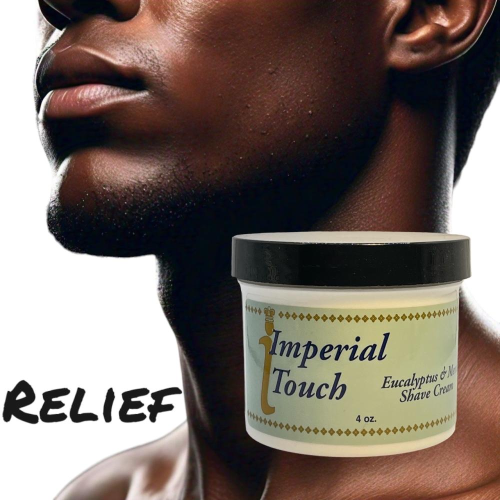 Imperial touch shaving cream